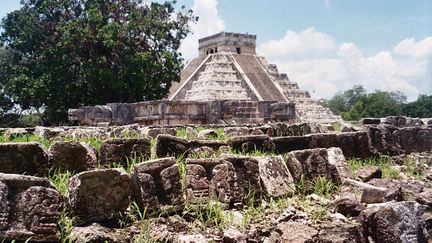 Au Mexique, l'ancienne ville maya de Chichen Itza est l'un des sites arch&eacute;ologiques les plus importants de la province du Yucatan... (GIOVANNA DELL'ORTO / AP / SIPA)