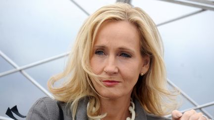 L'auteure d'Harry Potter, JK Rowling, le 9 avril 2015 &agrave; New York (Etats-Unis). (DENNIS VAN TINE / NURPHOTO / AFP)