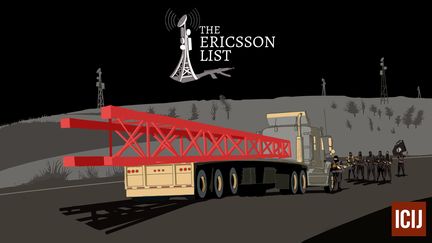 Ericsson au centre d'un système de corruption, révélations de l'ICIJ et de ses partenaires dont Radio France (ROCCO FAZZARI / THE ERICSSON LIST / ICIJ)
