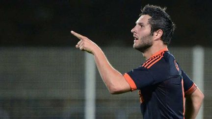 L'attaquant marseillais André-Pierre Gignac 