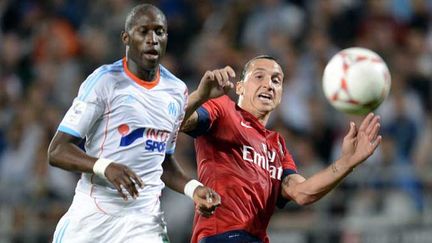 Le Marseillais Fanni et le Parisien Ibrahimovic au coude à coude