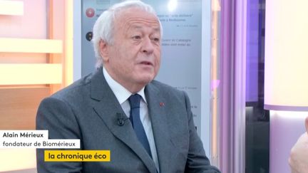 Invité de Jean-Paul Chapel, jeudi 21 décembre dans l'émission ":L'éco", Alain Mérieux, fondateur de BioMérieux, est revenu sur l'avenir de l'entreprise.