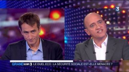 Etienne Lefebvre et Christophe Ramaux (FRANCE 3)
