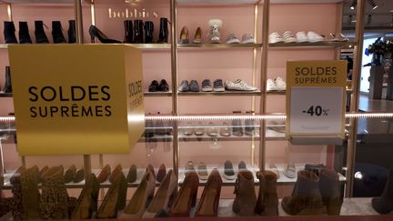 Les soldes d'hiver millésime 2019 aux Galeries Lafayette Haussmann à Paris. (SOPHIE AUVIGNE / FRANCE-INFO)