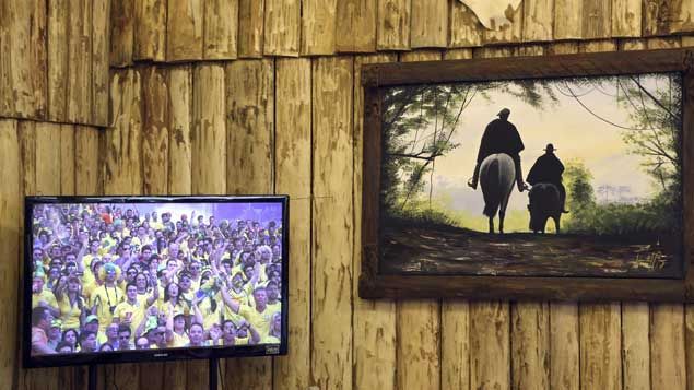 &nbsp; (A Porto Alegre, on vénère le bétail et la tradition des gauchos. @ Reuters)