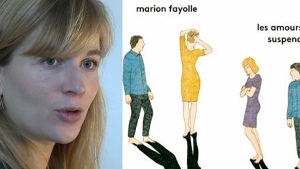 Marion Fayolle auteur du livre "Les amours suspendues", la première BD comédie musicale primée à Angoulême
 (France 3 / Culturebox )