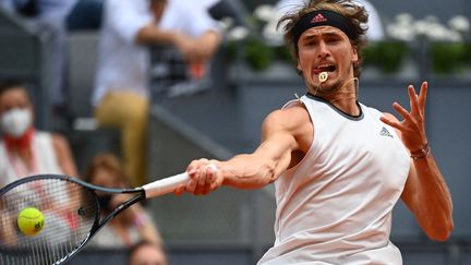 Alexander Zverev impose sa puissance sur le Masters 1000 de Madrid (GABRIEL BOUYS / AFP)