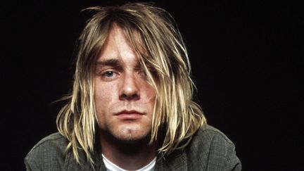 Kurt Cobain (photo non datée extraite d'un livre sorti en Espagne, "Kurt Cobain, la historia de Nirvana")
 (EFE / Newscom / MaxPPP)