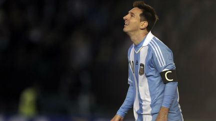 Lionel Messi sous le maillot de l'Argentine