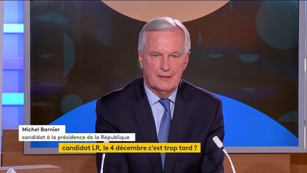 Présidentielle : "Nous avons besoin de temps" avant de désigner le prochain candidat LR, estime Michel Barnier