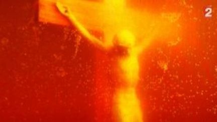 Le &quot;Piss Christ&quot; d&#039;Andres Serrano saccagé au Musée d&#039;Art Contemporain
 (Culturebox)