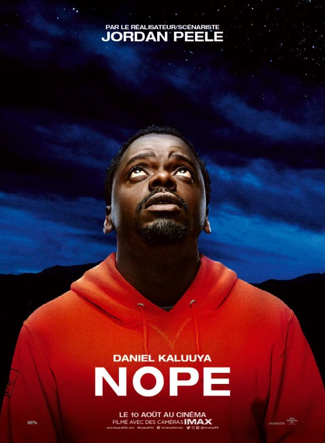 L'affiche du film "Nope", de Jordan Peele. (UNIVERSAL STUDIOS)