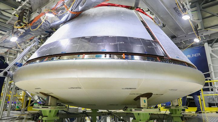 Le vaisseau CST-100 Starliner développé par Boeing Space. (BOEING SPACE)