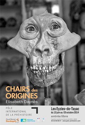 L'affiche de l'exposition "Chairs des Origines"
 (DR)