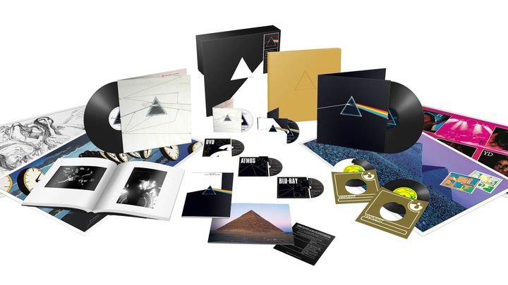 Le coffret Deluxe de "The Dark Side of The Moon" de Pink Floyd (2023). (WARNER MUSIC)