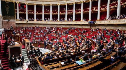 L'Assemblée nationale lors des questions au gouvernement, le 27 mars 2019. (CHRISTOPHE MORIN / MAXPPP)