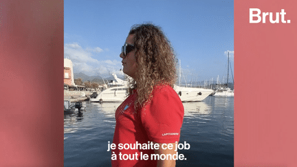 Depuis trois ans, Letizia Massimi travaille à la capitainerie de Saint-Florent en tant que pontonnière. Brut est partie à sa rencontre.