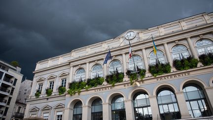 La mairie de Saint-Etienne (Loire), le 14 septembre 2023. (VERO MARTIN / HANS LUCAS / AFP)