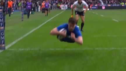 Tournoi des six nations : malgré leur victoire contre le pays de Galles, les Bleus finissent deuxièmes (Capture franceinfo)