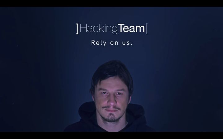 Capture d'écran d'une vidéo promotionnelle pour l'outil "Remote Control System" de la société Hacking Team. (CAPTURE D'ÉCRAN YOUTUBE)