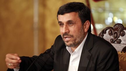 Le pr&eacute;sident iranien, Mahmoud Ahmadinejad. (DPA / MAXPPP)