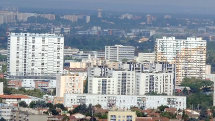 Vue a&eacute;rienne du Mirail, un quartier sensible de Toulouse (Haute-Garonne). (PASCAL PAVANI / AFP)