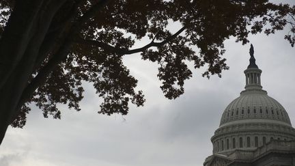 Vue sur le d&ocirc;me du Capitole, &agrave; Washington (Etats-Unis), le 21 novembre 2011.&nbsp; (JONATHAN ERNST / REUTERS)