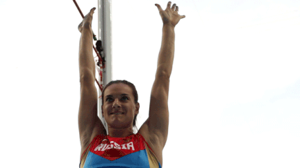 La perchiste russe Yelena Isinbayeva