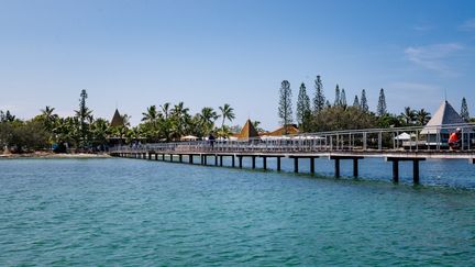 L’îlot Maître, à Nouméa (Nouvelle-Calédonie), le 19 février 2021.&nbsp; (DELPHINE MAYEUR / HANS LUCAS / AFP)