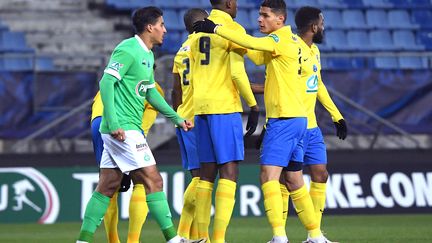 Sochaux face à Saint-Etienne (SEBASTIEN BOZON / AFP)