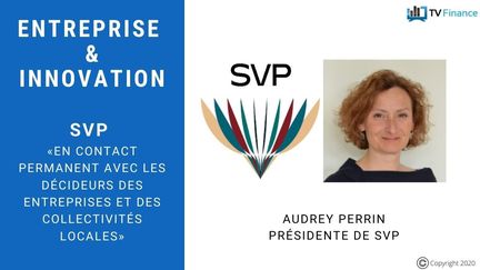 Audrey Perrin, PDG de la société SVP (SVP)