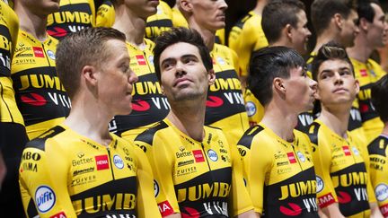 Steven Kruijswijk, Tom Dumoulin et Primoz Roglic. (VINCENT JANNINK / ANP)