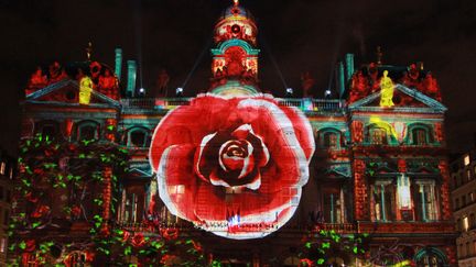 "Le Prince des lumières" de Damien Fontaine à illuminé la  place des Terreaux pour l'édition 2013 de la Fête des Lumières
 (Jean-François Lixon)