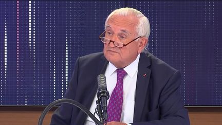 Jean-Pierre Raffarin, ancien Premier ministre, était l'invité de franceinfo mardi 22 juin 2021. (FRANCEINFO / RADIO FRANCE)