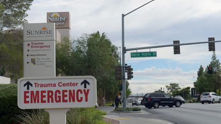 L'hôpital Sunrise de Las Vegas où a été admis Lamar Odom (BRYAN STEFFY / GETTY IMAGES NORTH AMERICA)