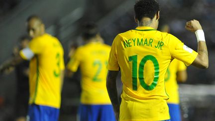 Le joueur du Brésil, Neymar (DANTE FERNANDEZ / AFP)