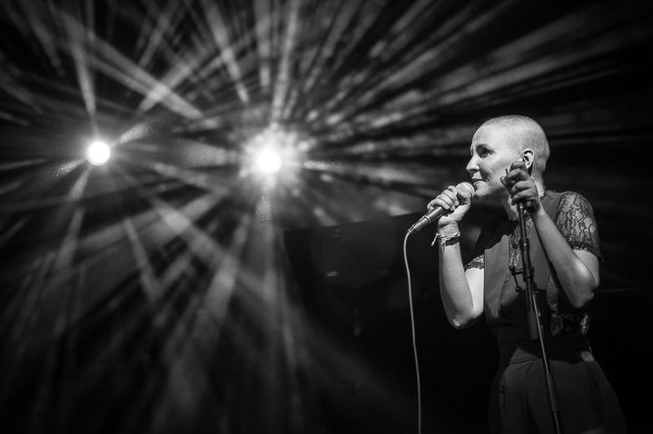 Anne Sila chante à Jazz à Vienne
 (Marion Tisserand)