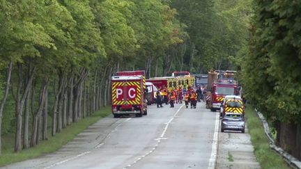 L'accident a eu lieu à Mézières-sur-Seine (Yvelines). (franceinfo)