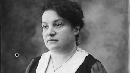 Alice Milliat, présidente de la Fédération des sociétés féminines sportives de France, en 1914-1915. Elle a alors 30 ans. (BIBLIOTHÈQUE NATIONALE DE FRANCE / MAXPPP)