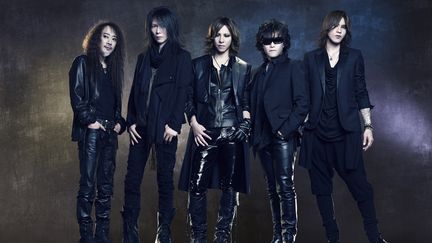 Le groupe japonais X Japan, avec son leader Yochiki au centre. (Passion Pictures Limited/Prettybird Pictures)