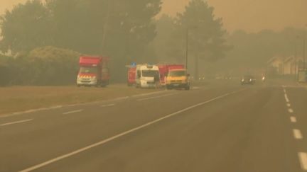 Incendies en Gironde : à La Teste-de-Buch, des flammes devenues incontrôlables