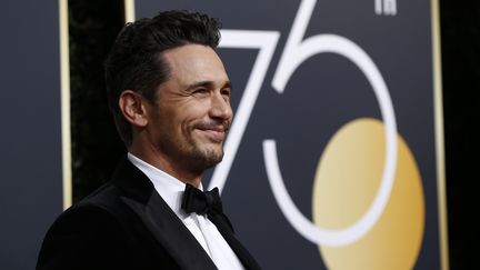 Le comédien James Franco, le&nbsp;7 janvier 2018 à Los Angeles. (MARIO ANZUONI / REUTERS)