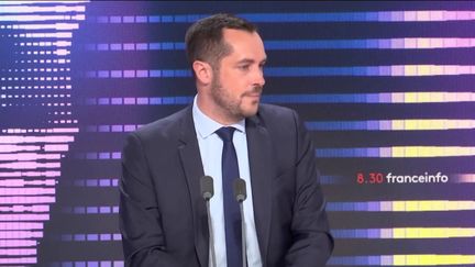 Nicolas Bay invité du 8h30 franceinfo du 13 mai 2022 (FRANCEINFO / RADIOFRANCE)