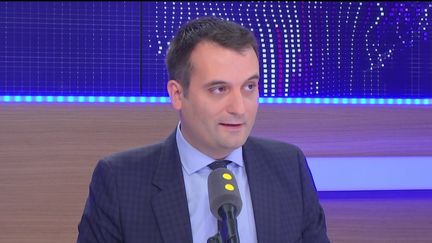 Florian Philippot, vice-président du Front national. (RADIO FRANCE)