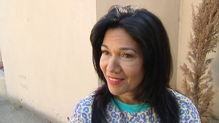 Samia Ghali réagit après la perquisition de son domicile à Marseille (Bouches-du-Rhône), le 20 septembre 2017. (FRANCE 3)