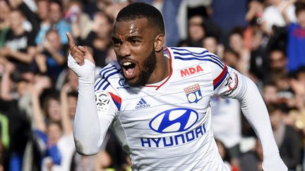 Alexandre Lacazette et l'OL débutent leur campagne européenne par un périlleux déplacement en République Tchèque. (PHILIPPE DESMAZES / AFP)