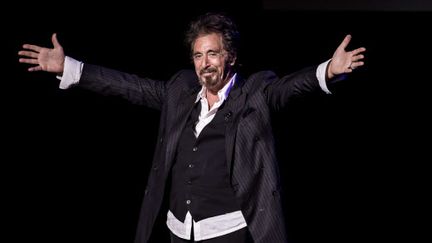 Al Pacino jour "An evening with Al Pacino", à Las Vegas (Etats-Unis), le 15 octobre 2016.&nbsp; (MEDIAPUNCH/SHUTTERSTOCK/SIPA / REX)