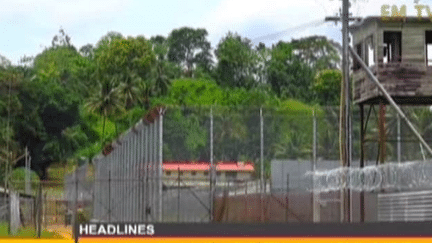 Prison Buimo de Lae (Capture d'écran de EMTV), en mai 2017. (Capture d&#039;écran EMTV)