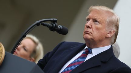 Le président américain Donald Trump à la Maison Blanche, le 4 janvier 2019. (ALEX EDELMAN / AFP)