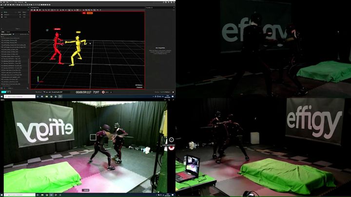 Session de motion capture pour le jeu Sifu (Sloclap)